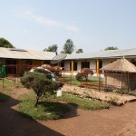 Der älteste Teil der Schule mit den Räuemen der Nursery School (Vorschule) und den Schlafsälen.