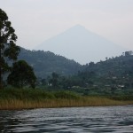 Blick auf den Bisoke in Ruanda.